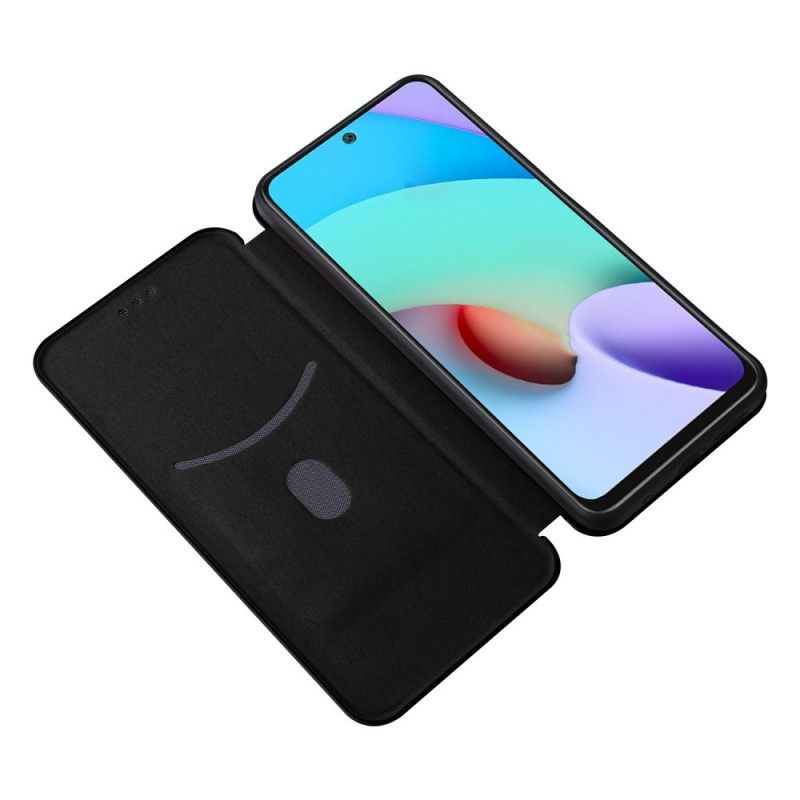 θηκη κινητου Xiaomi Redmi Note 11 / 11S Θήκη Flip Έγχρωμη Σιλικόνη Άνθρακα