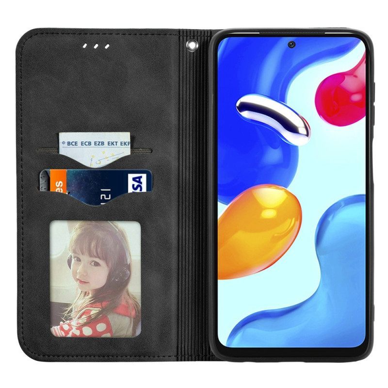 θηκη κινητου Xiaomi Redmi Note 11 / 11S Θήκη Flip Vintage Δερμάτινο Εφέ