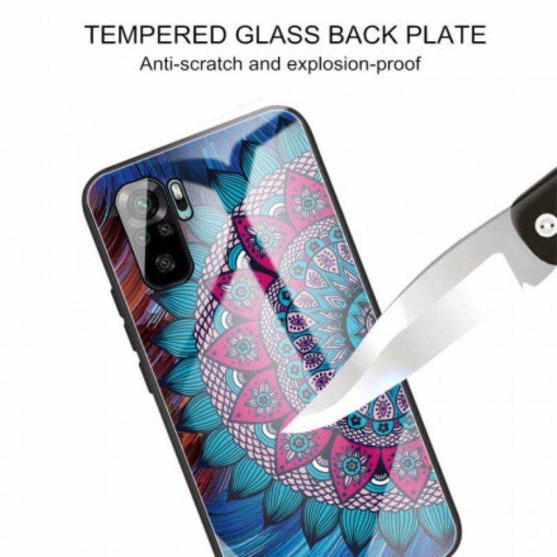 Θήκη Poco M5s Mandala Tempered Glass