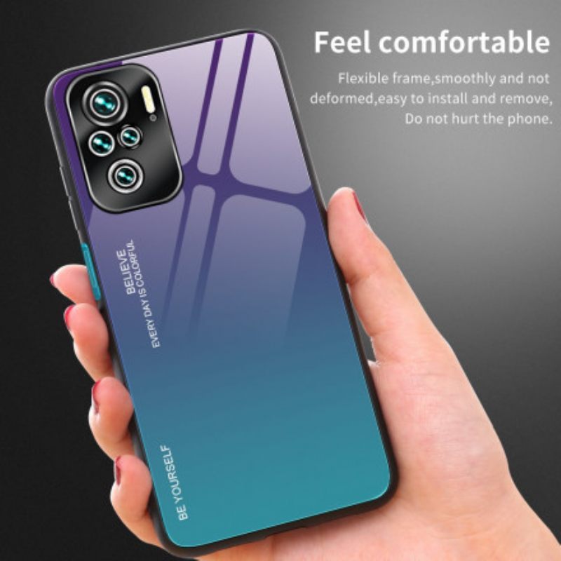 Θήκη Poco M5s Tempered Glass Be Yourself