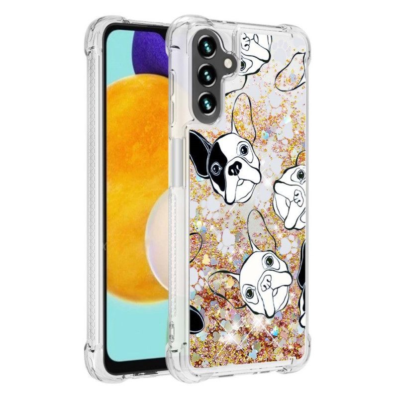 Θήκη Samsung Galaxy A13 5G / A04s Mr Dog Sequins