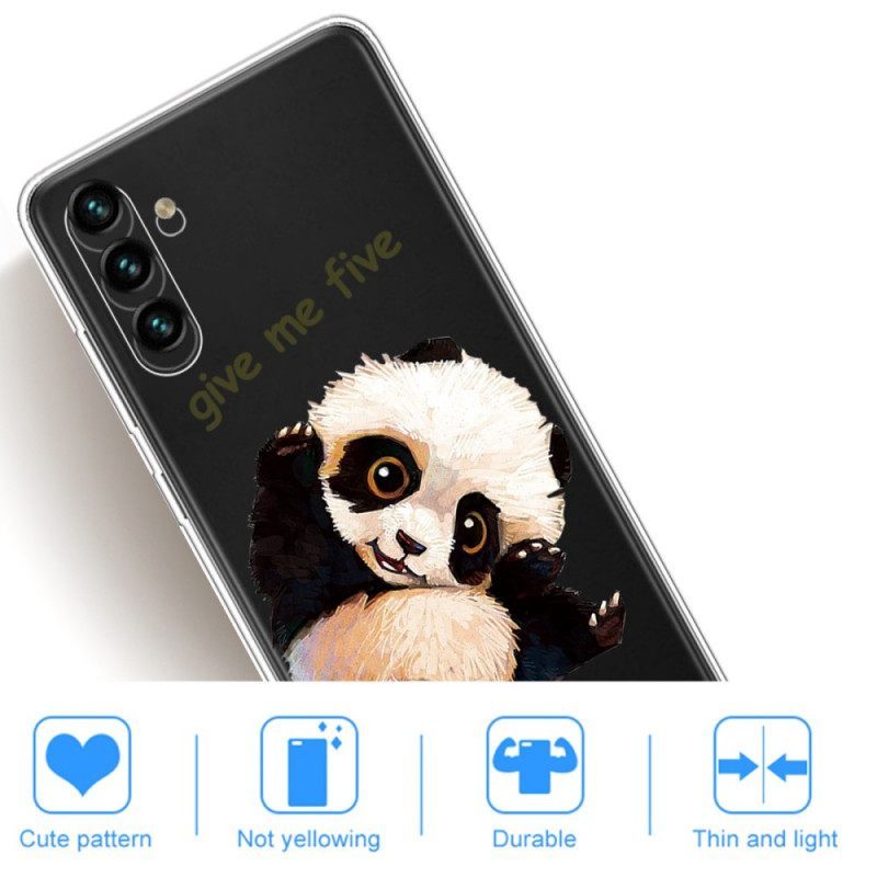 Θήκη Samsung Galaxy A13 5G / A04s Panda Give Me Five