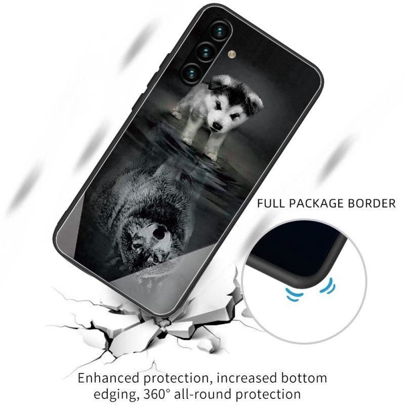 Θήκη Samsung Galaxy A13 5G / A04s Puppy Dream Tempered Glass