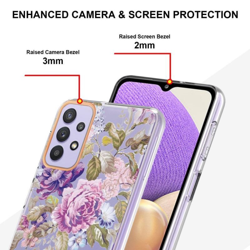 Θήκη Samsung Galaxy A13 Άνευ Ραφής Floral