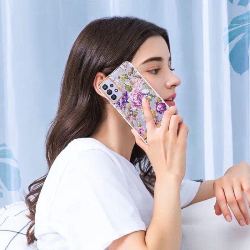 Θήκη Samsung Galaxy A13 Άνευ Ραφής Floral