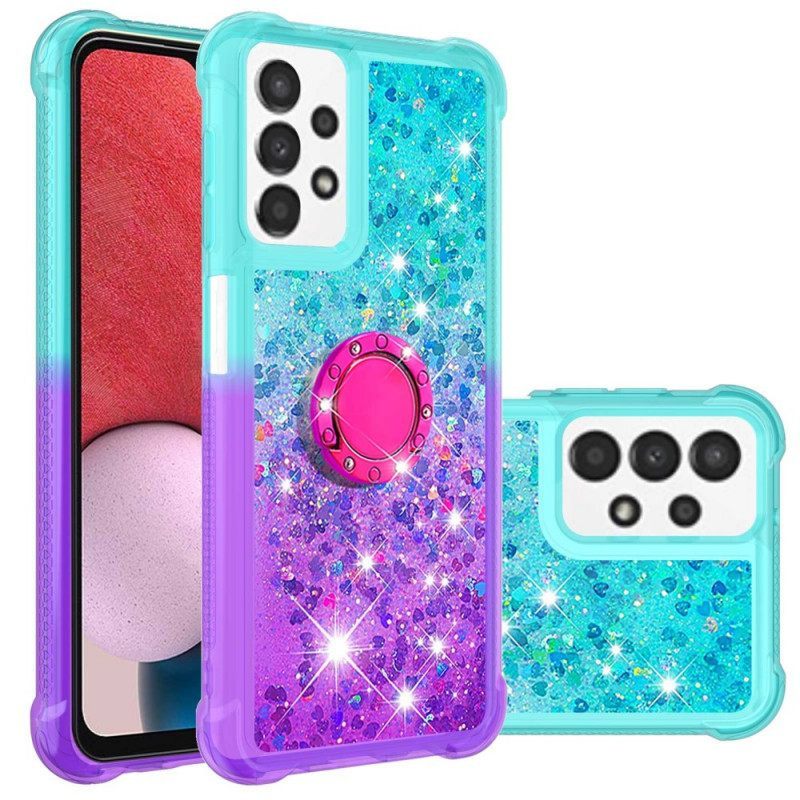 Θήκη Samsung Galaxy A13 Glitter Ring-bracket