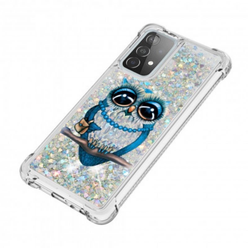 Θήκη Samsung Galaxy A52 4G / A52 5G / A52s 5G Miss Owl Sequins