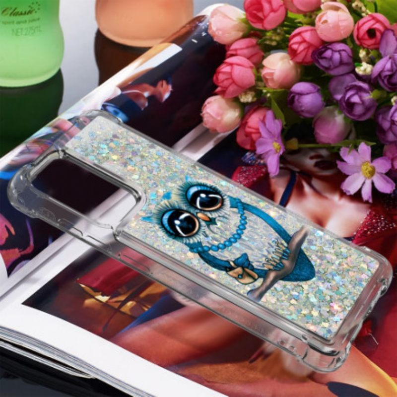 Θήκη Samsung Galaxy A52 4G / A52 5G / A52s 5G Miss Owl Sequins