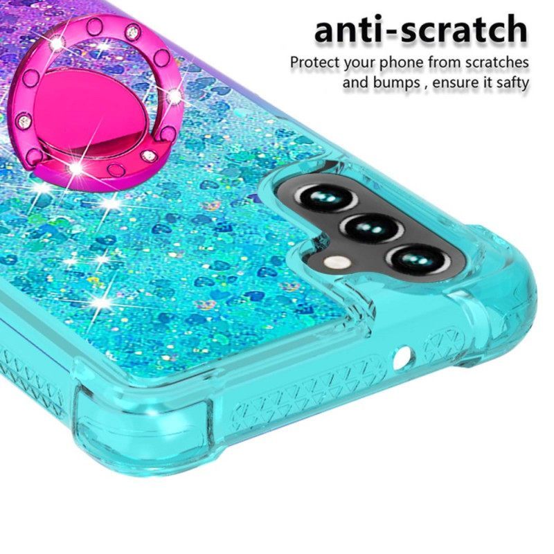 Θήκη Samsung Galaxy A54 5G Glitter Ring-bracket