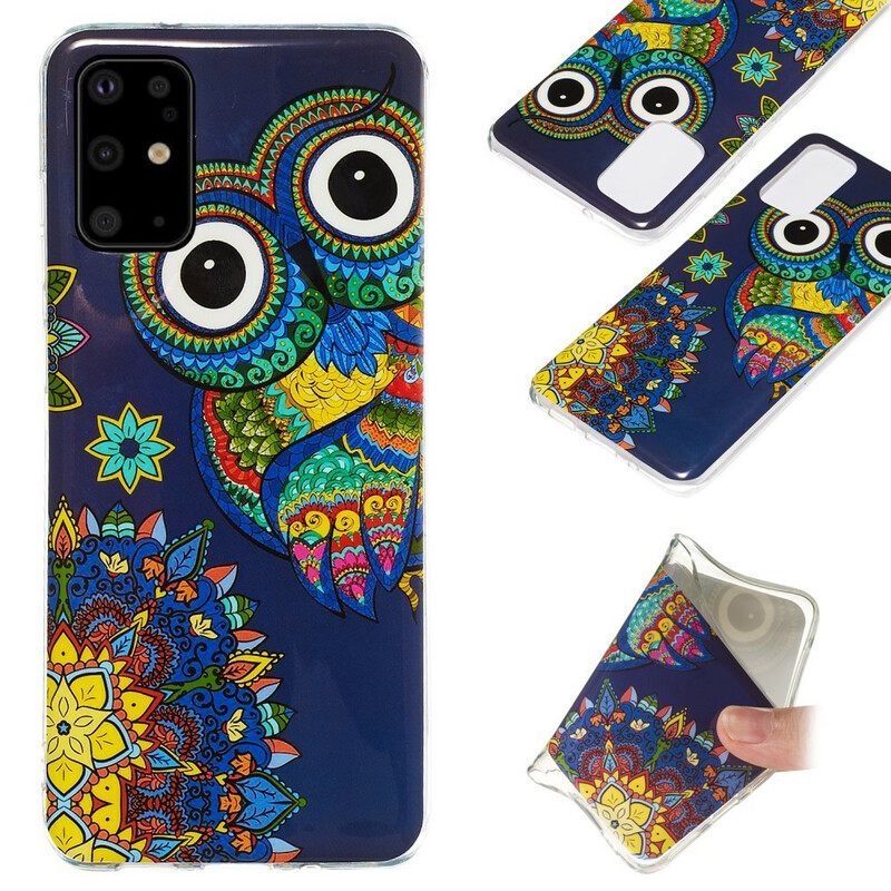 Θήκη Samsung Galaxy S20 Plus / S20 Plus 5G Fluorescent Owl Mandala