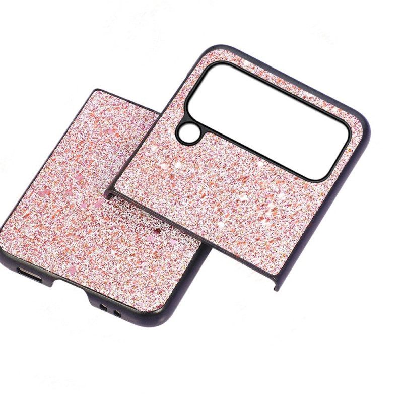 Θήκη Samsung Galaxy Z Flip 4 Θήκη Flip Glitter Skin