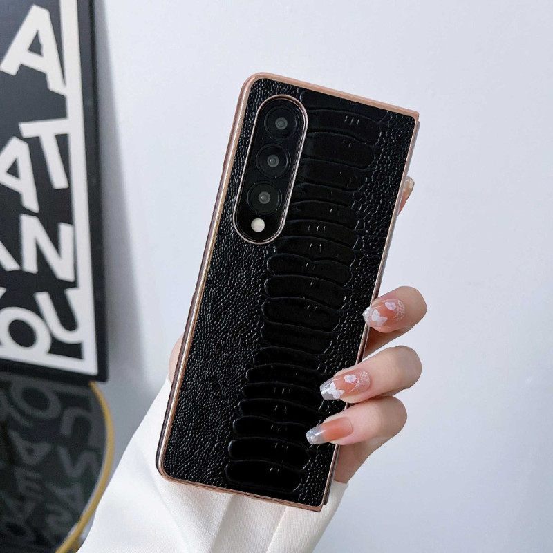 Θήκη Samsung Galaxy Z Fold 4 Croco Line