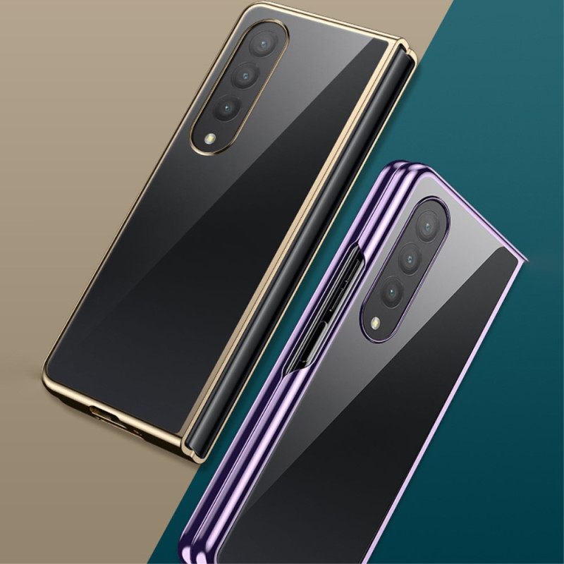 Θήκη Samsung Galaxy Z Fold 4 Διάφανο Μεταλλικό