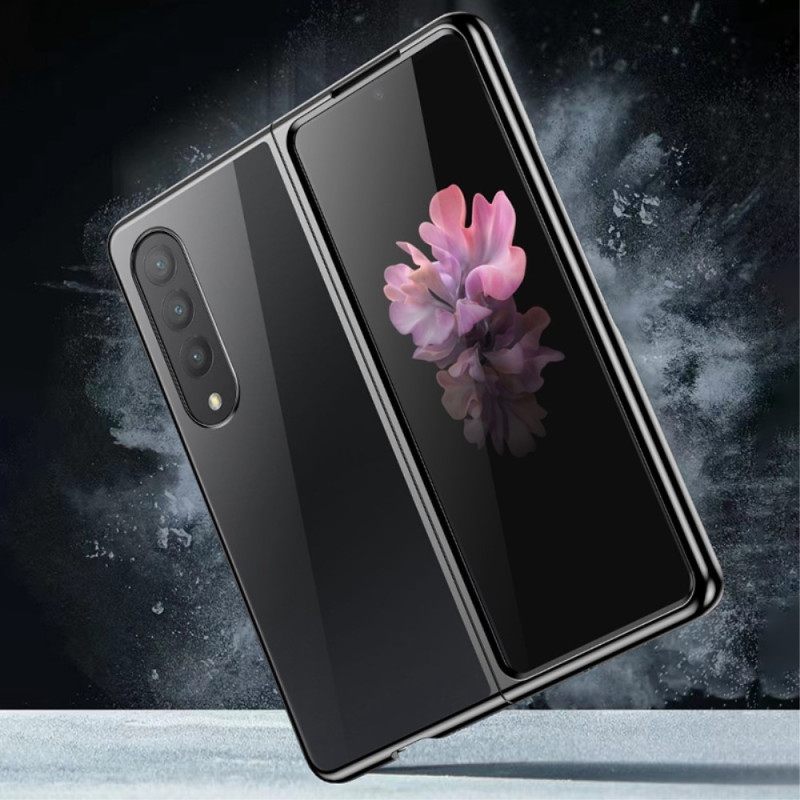 Θήκη Samsung Galaxy Z Fold 4 Διάφανο Μεταλλικό