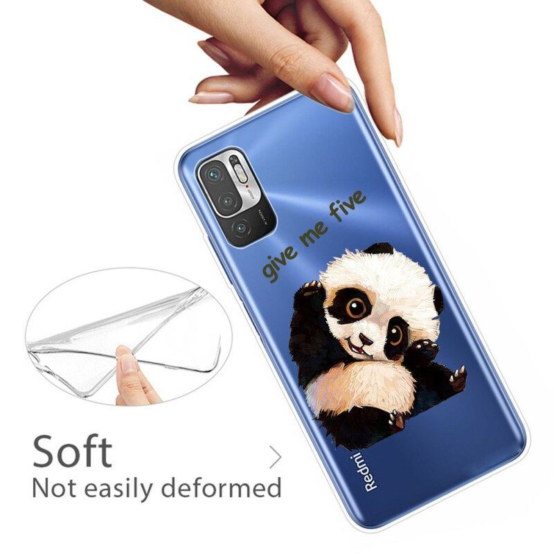 Θήκη Xiaomi Redmi Note 10 5G Panda Give Me Five