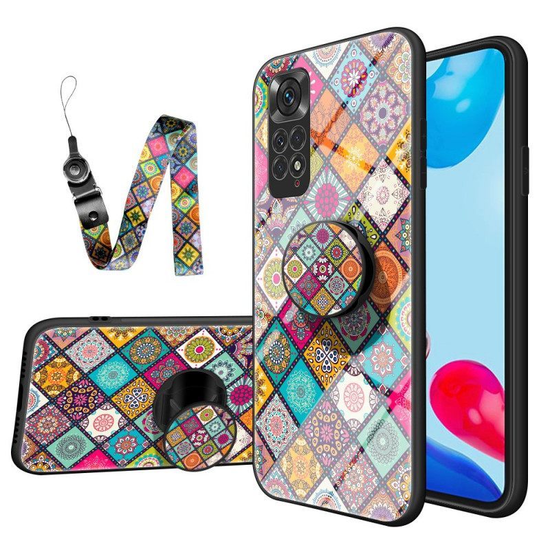 Θήκη Xiaomi Redmi Note 11 / 11S Μαγνητική Θήκη Patchwork