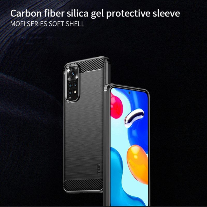 Θήκη Xiaomi Redmi Note 11 / 11S Mofi Brushed Carbon Fiber