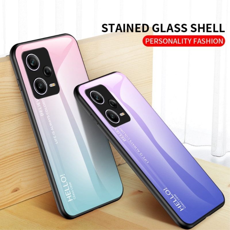 Θήκη Xiaomi Redmi Note 12 Pro Tempered Glass Γεια Σας